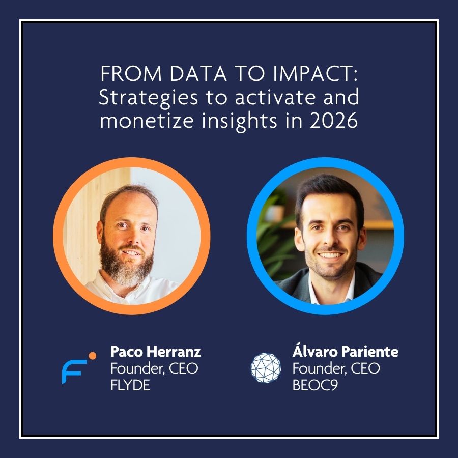 FLYDE Talks 4 · Álvaro Pariente · Del dato al impacto