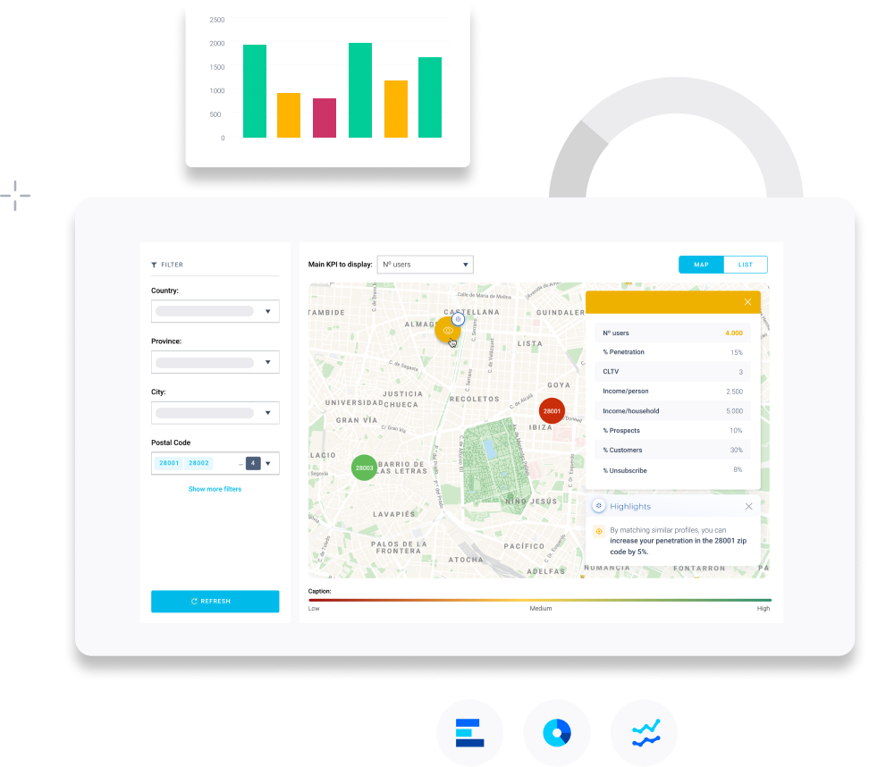 Screen Geomarketing web