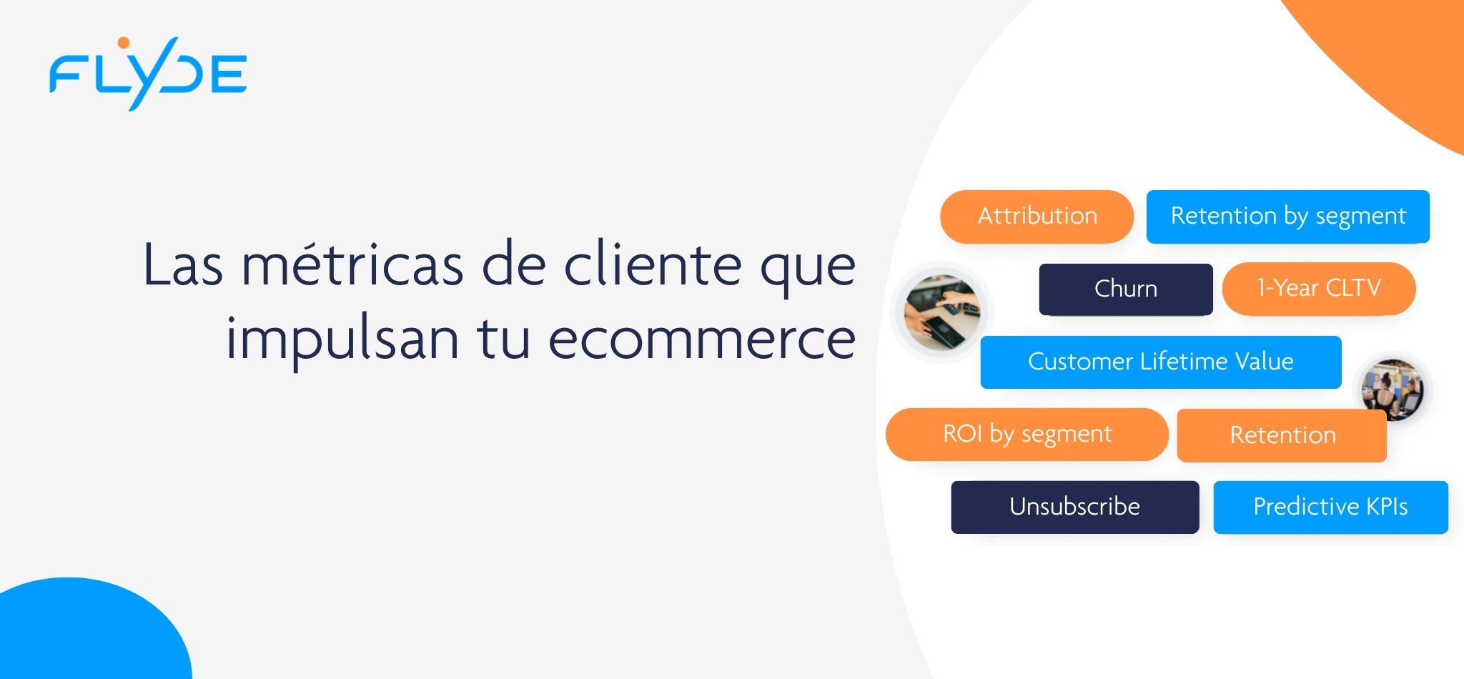 Banner image para blog sobre métricas de cliente